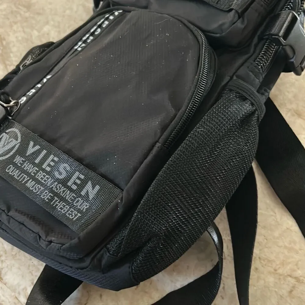 Black All Purpose Unisex Chest Bag